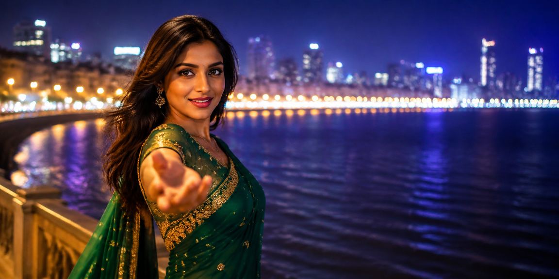 Mumbai Marine Drive with entertainment and casino atmosphere